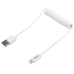 STARTECH CABLE 60CM USB A LIGHTNING RIZADO