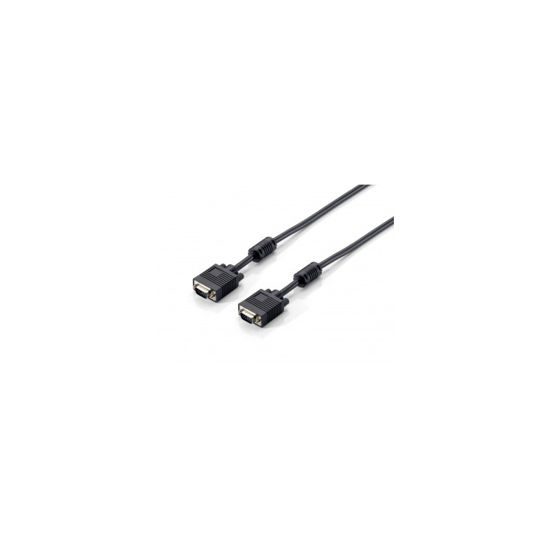 CABLE EQUIP SVGA 3COAX MACHO - MACHO 5M CON FERRIT