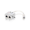 DUPLICADOR EQUIP RJ45 CAT5E 1 MACHO A 2