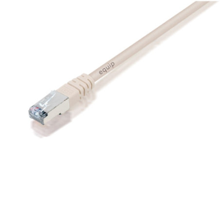 CABLE EQUIP RJ45 LATIGUILLO F-UTP CAT.5E 10M BEIGE