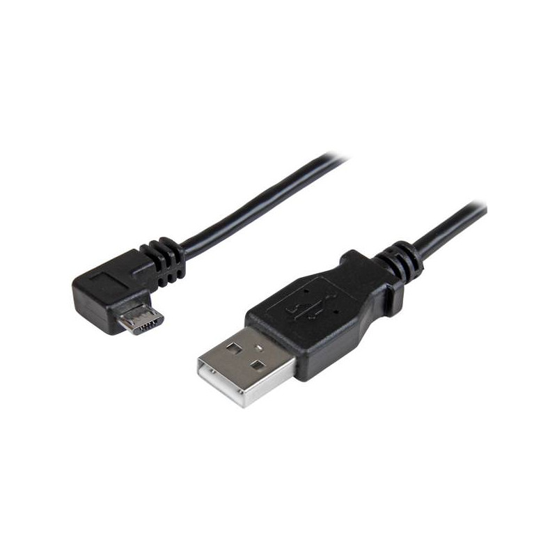 STARTECH CABLE 1M MICRO USB ACODADO A DERECHA