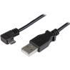 STARTECH CABLE 1M MICRO USB ACODADO A DERECHA