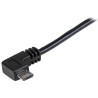 STARTECH CABLE 1M MICRO USB ACODADO A DERECHA