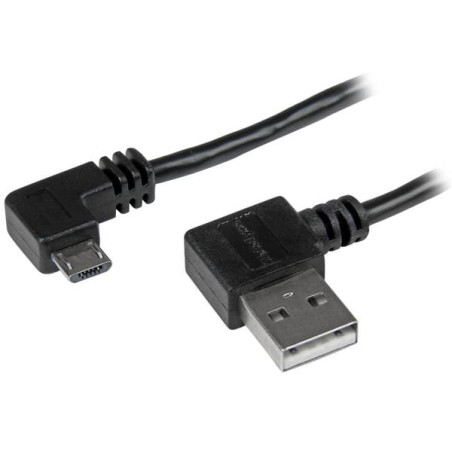 STARTECH CABLE 2M MICRO USB ACODADO A DERECHA