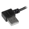 STARTECH CABLE 2M MICRO USB ACODADO A DERECHA