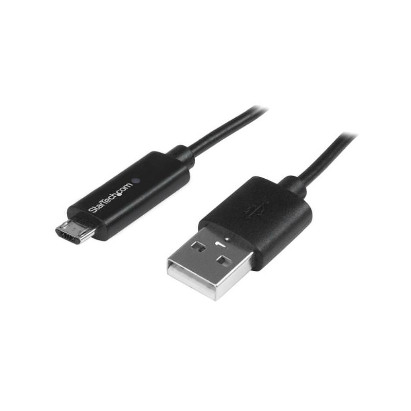 STARTECH CABLE 1M MICRO USB CON LED INDICADOR