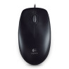 Logitech B100 - Ratón - óptico - 3 botones - cableado - USB - negro