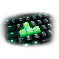 TECLADO KEEP OUT F110 GREEN BACKLIGHT