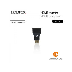 ADAPTADOR APPROX HDMI A MINI HDMI