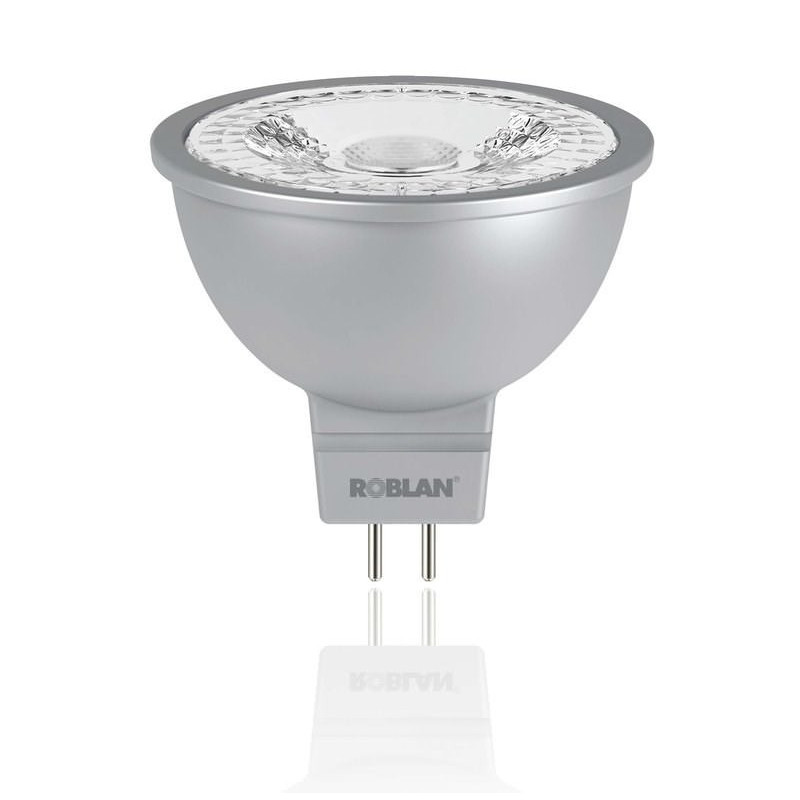 LED DICROICA ROBLAN MR16-7W-GU5.3-520LM-6500K-12V