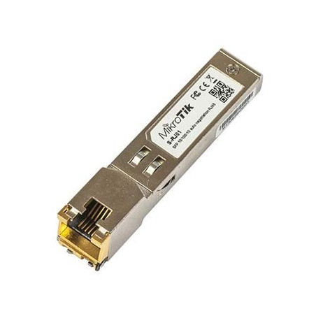 MODULO MIKROTIK S-RJ01 RJ45 SFP 10-100-1000M