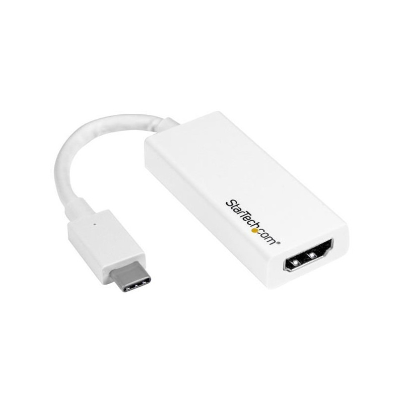 STARTECH CONVERSOR ADAPTADOR USB-C A HDMI BLANCO