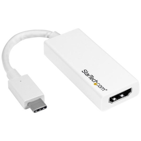 STARTECH CONVERSOR ADAPTADOR USB-C A HDMI BLANCO