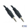 Nanocable - Cable audio estereo de 5m conexión jack 3.5/M-3.5/M - Para monitores, proyectores, pizarras, etc