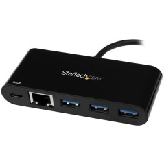 STARTECH ADAPTADOR USB-C DE RED HUB USB 3.0 Y PD