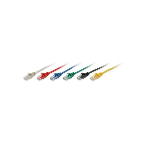 CABLE EQUIP RJ45 LATIGUILLO U-UTP CAT 6 10M AMARI