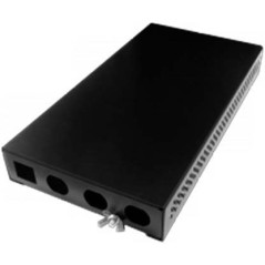 CAJA MIKROTIK DE ALUMININIO INTERIOR CA433U NEGRA