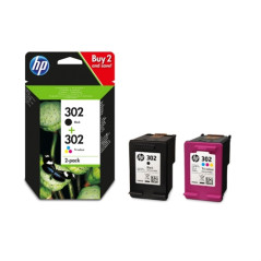 HP CARTUCHO  HEWLETT PACKARD COM PACK 302 NEGRO Y TRICOLOR