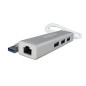 ADAPTADOR DE RED APPROX GIGABIT ADAP+ 3 PORT USB