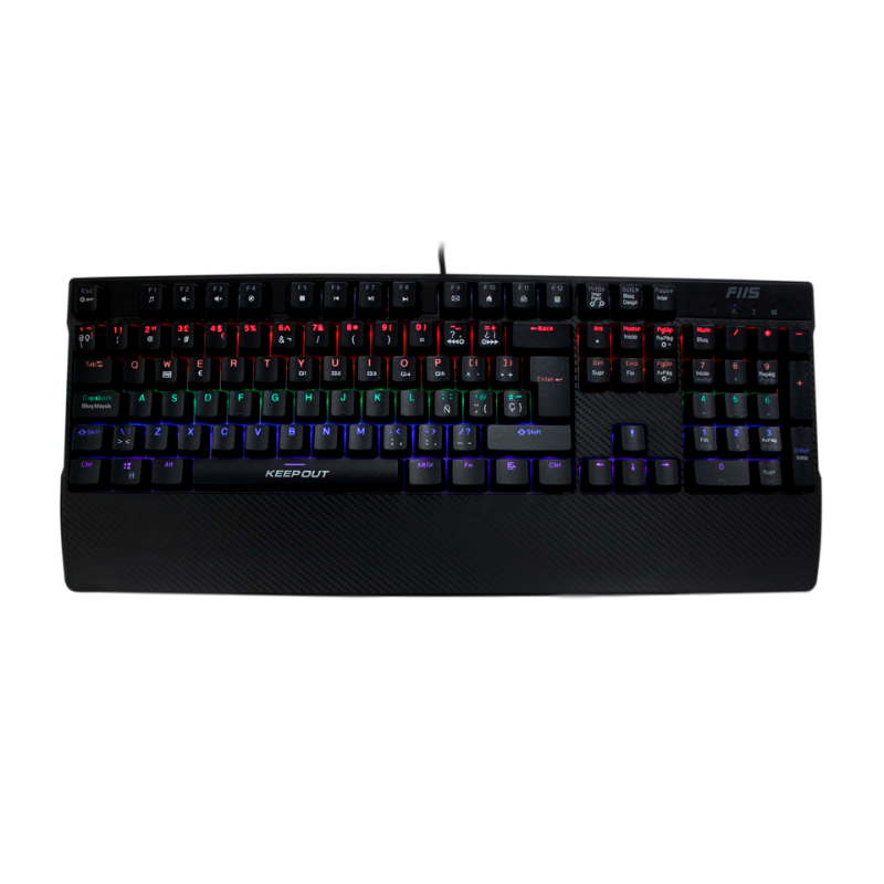 TECLADO KEEP-OUT F115 NEGRO MECANICO