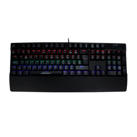 TECLADO KEEP-OUT F115 NEGRO MECANICO