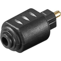 ADAPTADOR JACK 3.5 HEMBRA A SPDIF MACHO TOSLINK