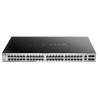 SWITCH D-LINK 48 PUERTOS 10-100-1000 XSTACK 4SFP+