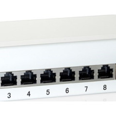 PANEL EQUIP 12P (PATCHPANEL) CAT 6 BLANCO