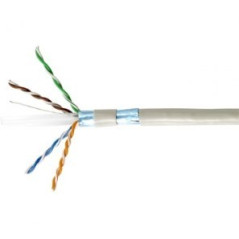 CABLE EQUIP 305M BOBINA RJ45 F-UTP CAT.6 RIGIDO