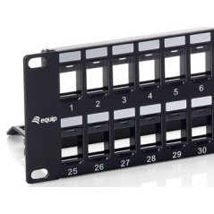 PANEL EQUIP 48P (PATCHPANEL) CAT.6 2U SIN CONECTOR