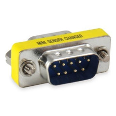 ADAPTADOR EQUIP CAMBIADOR DE GENERO SERIE 9PIN M-M