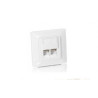 MODULO DE ENCASTRAR EQUIP BLANCO RJ45 CAT 5E 2 POR