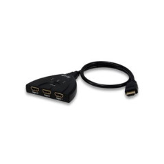 SWITCH HDMI EQUIP 3X1 FULL HD COMPACTO