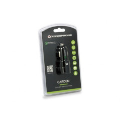 CARGADOR USB RAPIDO COCHE CONCEPTRONIC 36W