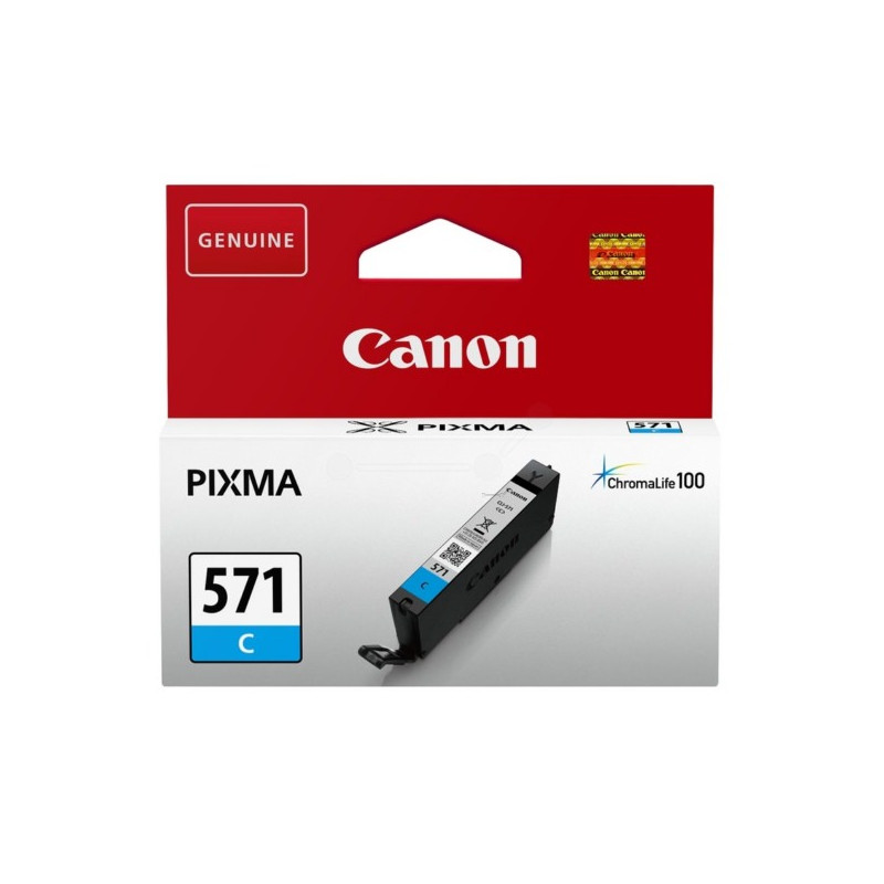 CARTUCHO CANON CLI-571C CIAN PIXMA MG5751, MG