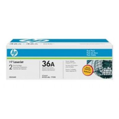 TONER HP 36A CB436A PACK2 LJ P1505-M1522N-N1522NF