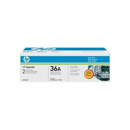 TONER HP 36A CB436A PACK2 LJ P1505-M1522N-N1522NF