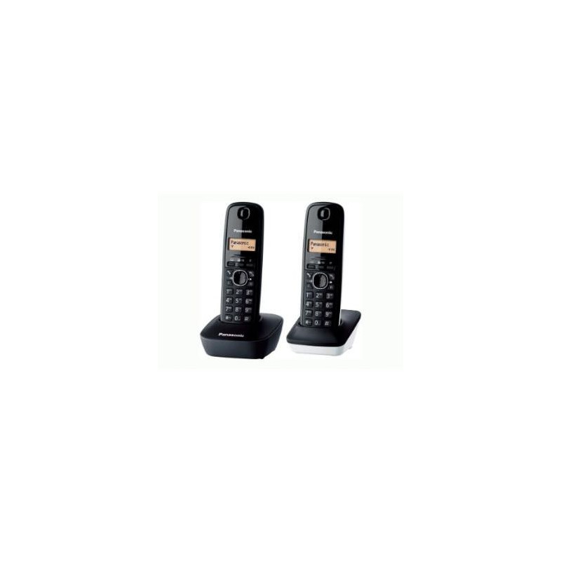 TELEFONO PANASONIC KX-TG1612SP DUO NEGRO