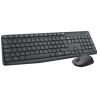 Logitech Wireless Combo MK235 - Juego de teclado y ratón - inalámbrico - 2.4 Ghz