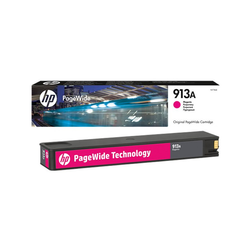 CARTUCHO HP 913A MAGENTA PARA PAGEWIDE 352DW,