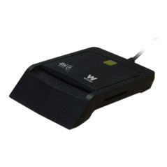 LECTOR TARJETA CHIP DNIE USB WOXTER NEGRO TR3.0