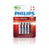 PILAS PHILIPS ALCALINA POWER AAA 1.5V PACK 4U