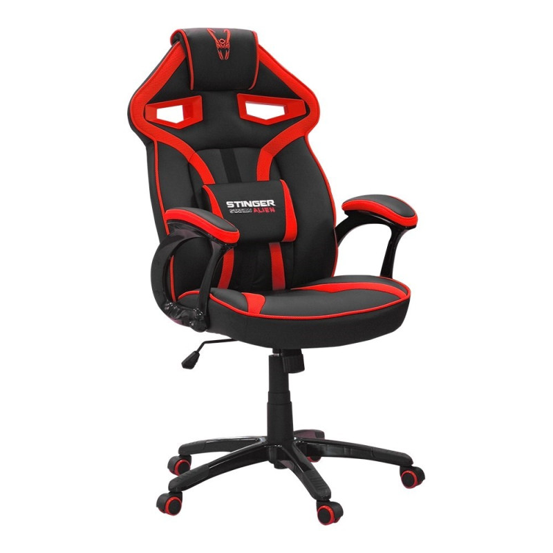 SILLA GAMER WOXTER STINGER STATION ALIEN ROJA