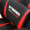 SILLA GAMER WOXTER STINGER STATION ALIEN ROJA