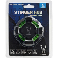 HUB 4 PUERTOS WOXTER STINGER USB 2.0 LED 5 COLOR