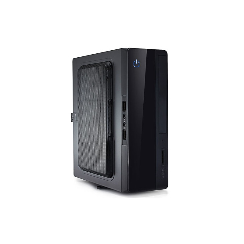 Caja Sobremesa MiniITX Unykach UK-1007 U3 Negro - FA 150W - 218x80x235 mm - 1 x 2.5" - USB 3.0 Frontal