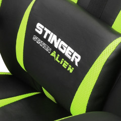 SILLA GAMER WOXTER STINGER STATION ALIEN VERDE