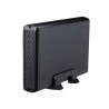 TooQ - Carcasa aluminio de HDD TQE-3509B - 3.5" - SATA3 - USB 2.0 - Negra