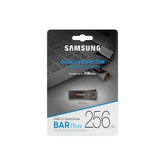 PEN DRIVE 256GB SAMSUNG BAR PLUS TITAN GRAY PLUS