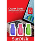 PEN DRIVE 32GB SANDISK CRUZER BLADE PACK 3